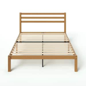 Maddie Brown Bamboo Frame Full Platform Bed