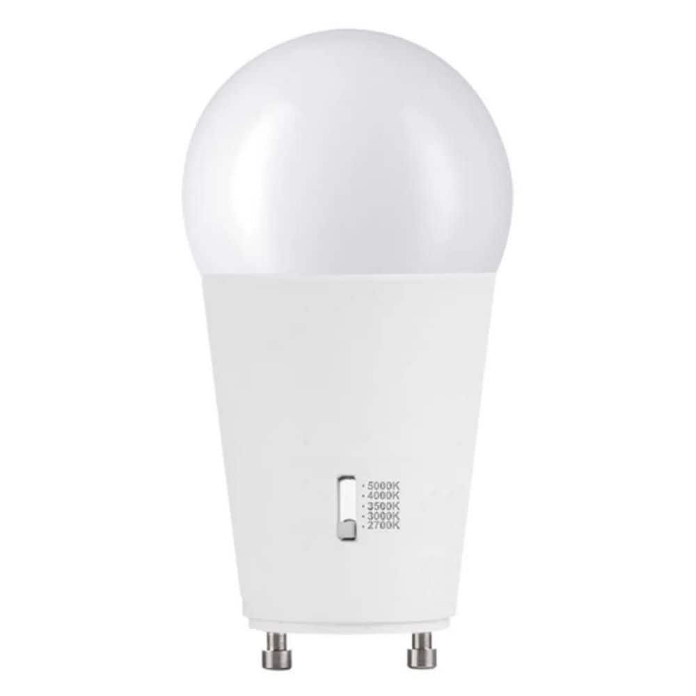 LED A19 Lamp GU24 Base Color Selectable 2700K-5000K 15W 1600 Lumens (100W Equiv) Dimmable T20 price history on PriceWatchPro