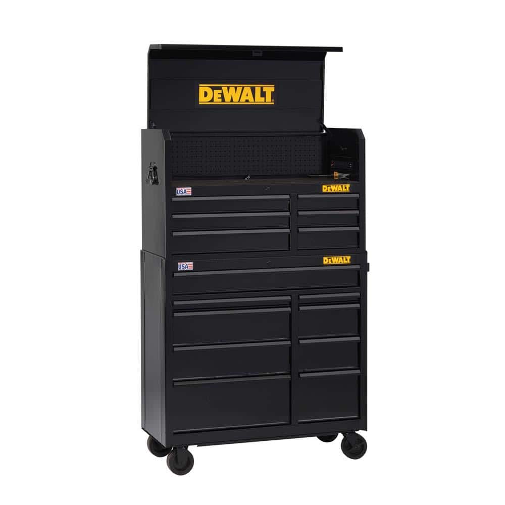 DEWALT 41 in. 15Drawer Tool Chest Combo DWST24215 The Home Depot