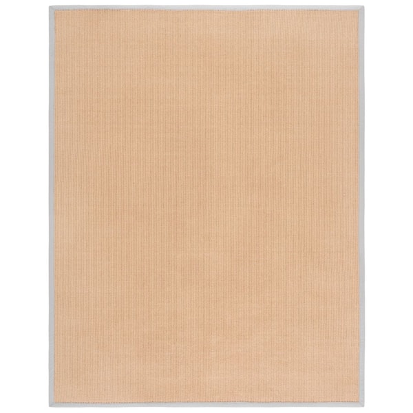Napa Fau x Sisal 100 6 ft. x 9 ft. Maize/Beige Solid Color Area Rug