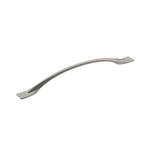 Uprise 8-13/16 in. (224mm) Modern Satin Nickel Arch Cabinet Pull