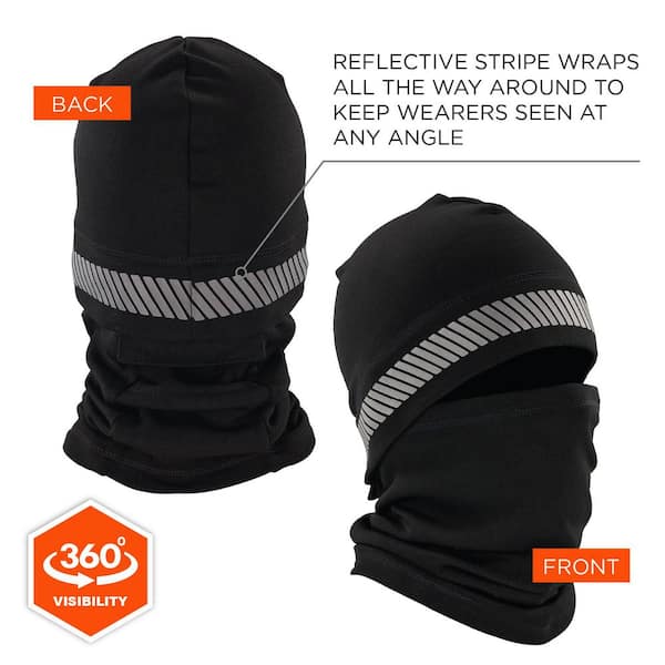 Ergodyne N-Ferno 6831 Reflective Polyester 3-in-1 Balaclava  display picture 2