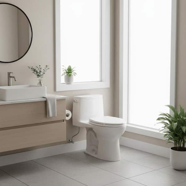 TOTO Eco UltraMax 1-Piece 1.28 GPF Single Flush Elongated ADA