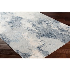Amore Gray 2 ft. x 4 ft. Abstract Indoor Area Rug