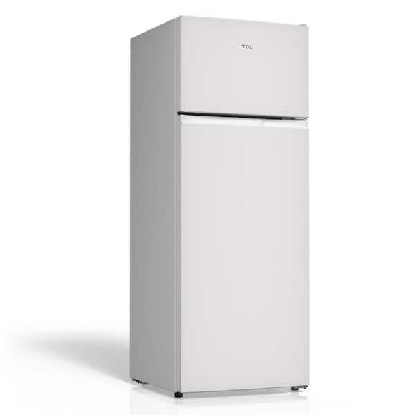 7.3 cu. ft. 2-Door Refrigerator in White with Top Freezer