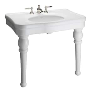 Versailles 36 in. Console Table in White