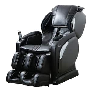Osaki 4000 Series Black Faux Leather Reclining 2D Massage Chair with Zero Gravity, Foot and Calf Massage, Heated Seat
