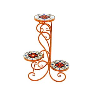 25 in. Tall Iron Plant Stand Saint Petersburg