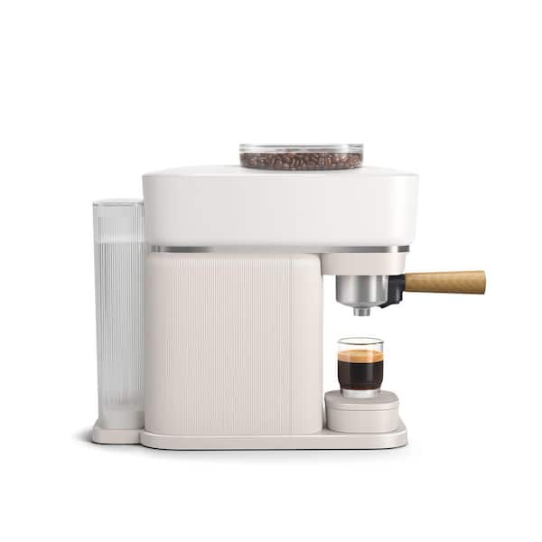 Philips Baristina 1-Cup Automatic Espresso Machine, Milky White