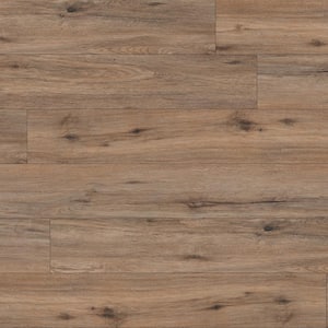 Forrest Brown 12 MIL x 9 in. W x 60 in. L Waterproof Click Lock Luxury Vinyl Plank Flooring (22.44 sq. ft./case)