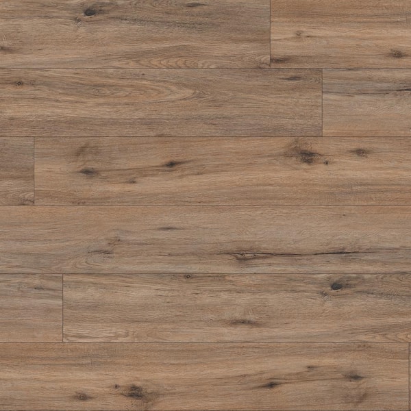 A&A Surfaces Forrest Brown 12 MIL x 9 in. W x 60 in. L Waterproof Click Lock Luxury Vinyl Plank Flooring (22.44 sq. ft./Case)