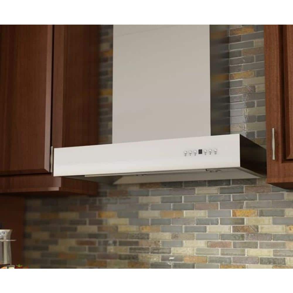 36" Stainless Steel Convertible Wall Mounted Range Hood