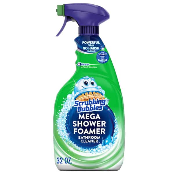 32 oz. Rainshower Scent Bathroom Cleaner Mega Shower Foamer (8-Pack)