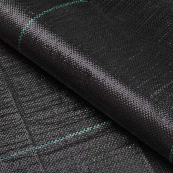 Agfabric 6.5 ft. x 330 ft. 3.2 oz. Heavy-Duty Polypropylene Material Landscape for Landscaping, French Drains, Underlayment