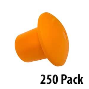 Horizontal Rebar Safety Caps (250-Pack)
