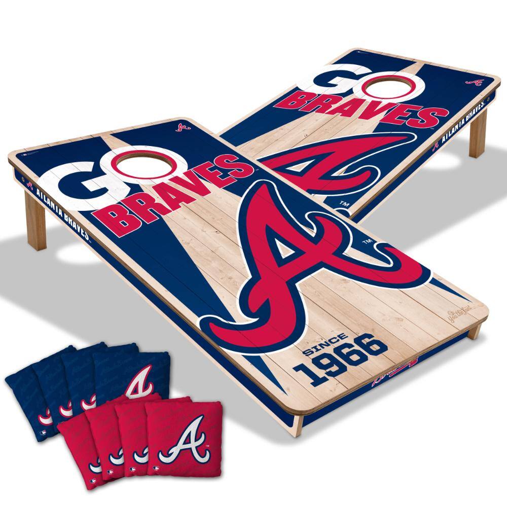 Atlanta Braves 2’ x 4’ Cornhole Game price history on PriceWatchPro