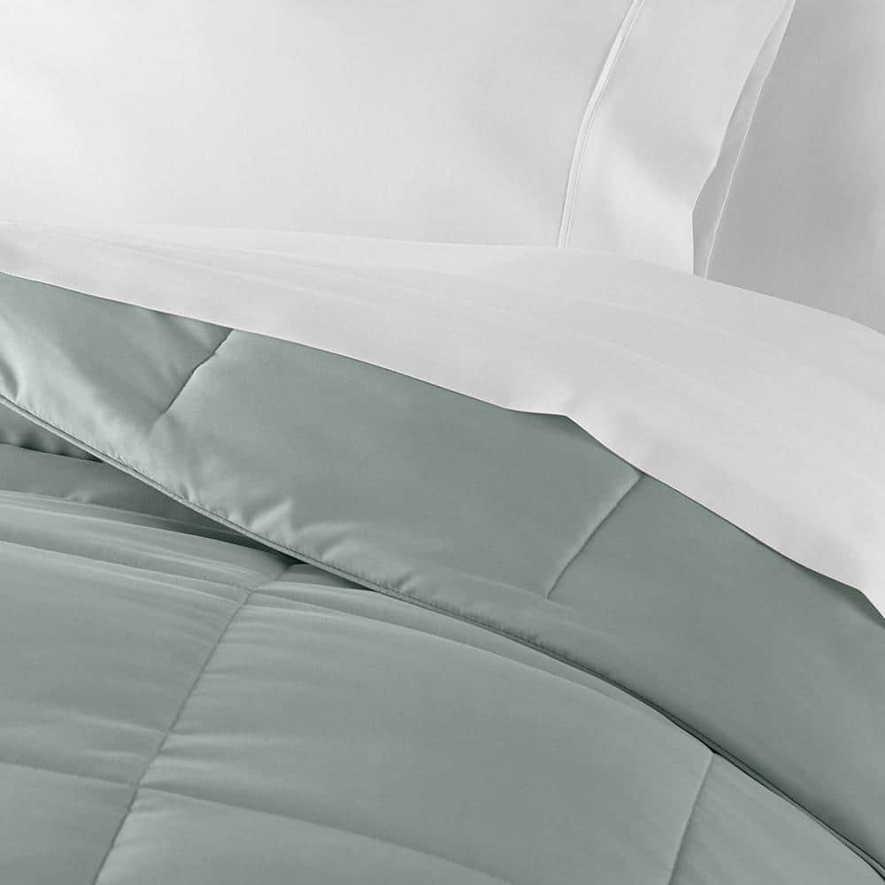 King Eucalyptus Microfiber Down Alternative Comforter Set