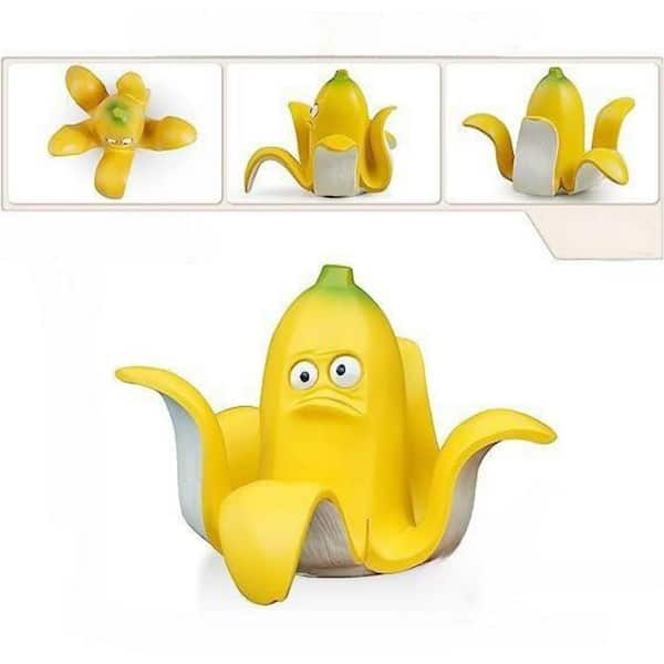 Cubilan Funny Banana Octopus Office Figurines Garden Statues