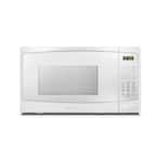 0.7 cu. ft. Countertop Microwave in White