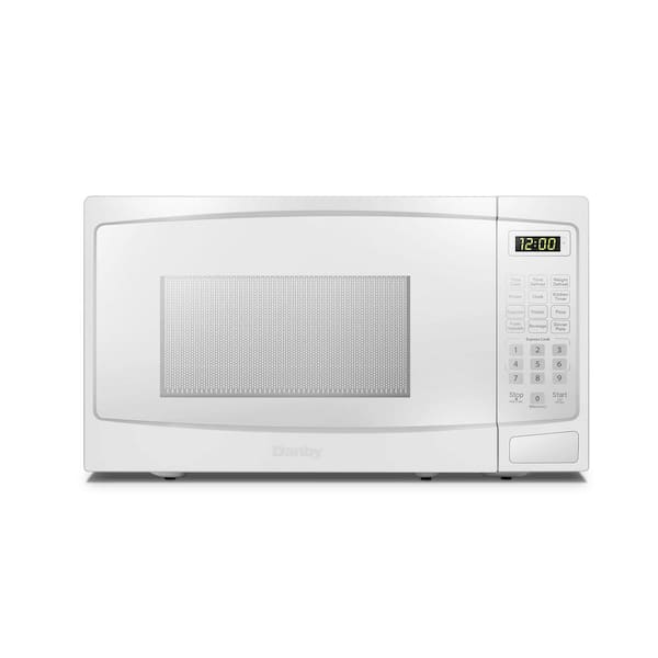 Danby DBMW0720BWW 0.7 Cu. ft. White Countertop Microwave