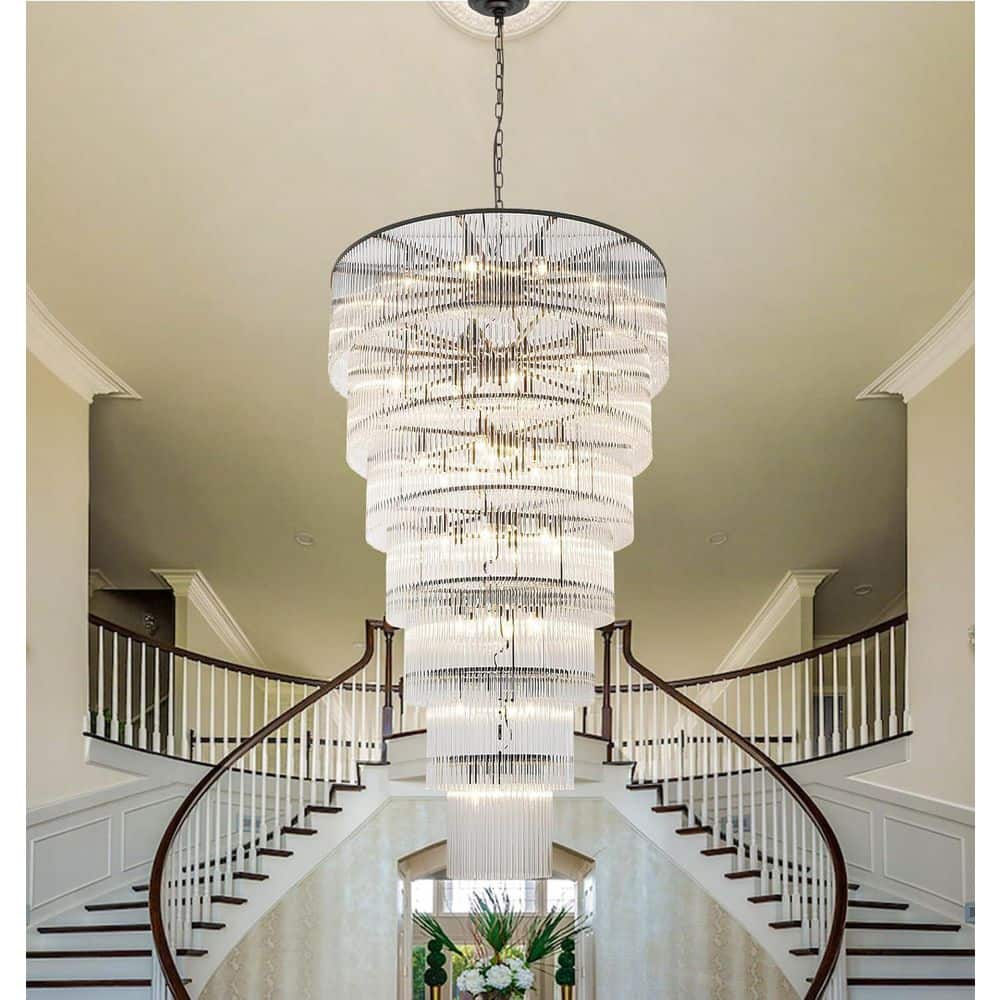 Have a question about YUYI Modern Chandelier 39 in.48-Lights Black