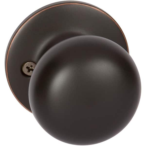 Delaney Hardware Saxon Edged Oil Rubbed Bronze Dummy Door Knob Ks1057 The Home Depot 8526