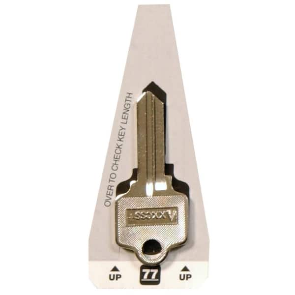 Hillman #77 Blank Arrow and Segal Specialty Key