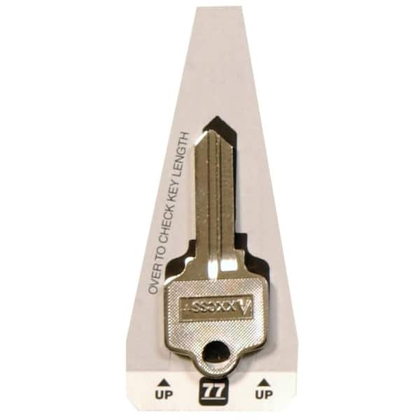 Hillman #77 Arrow and Segal Specialty Key Blank