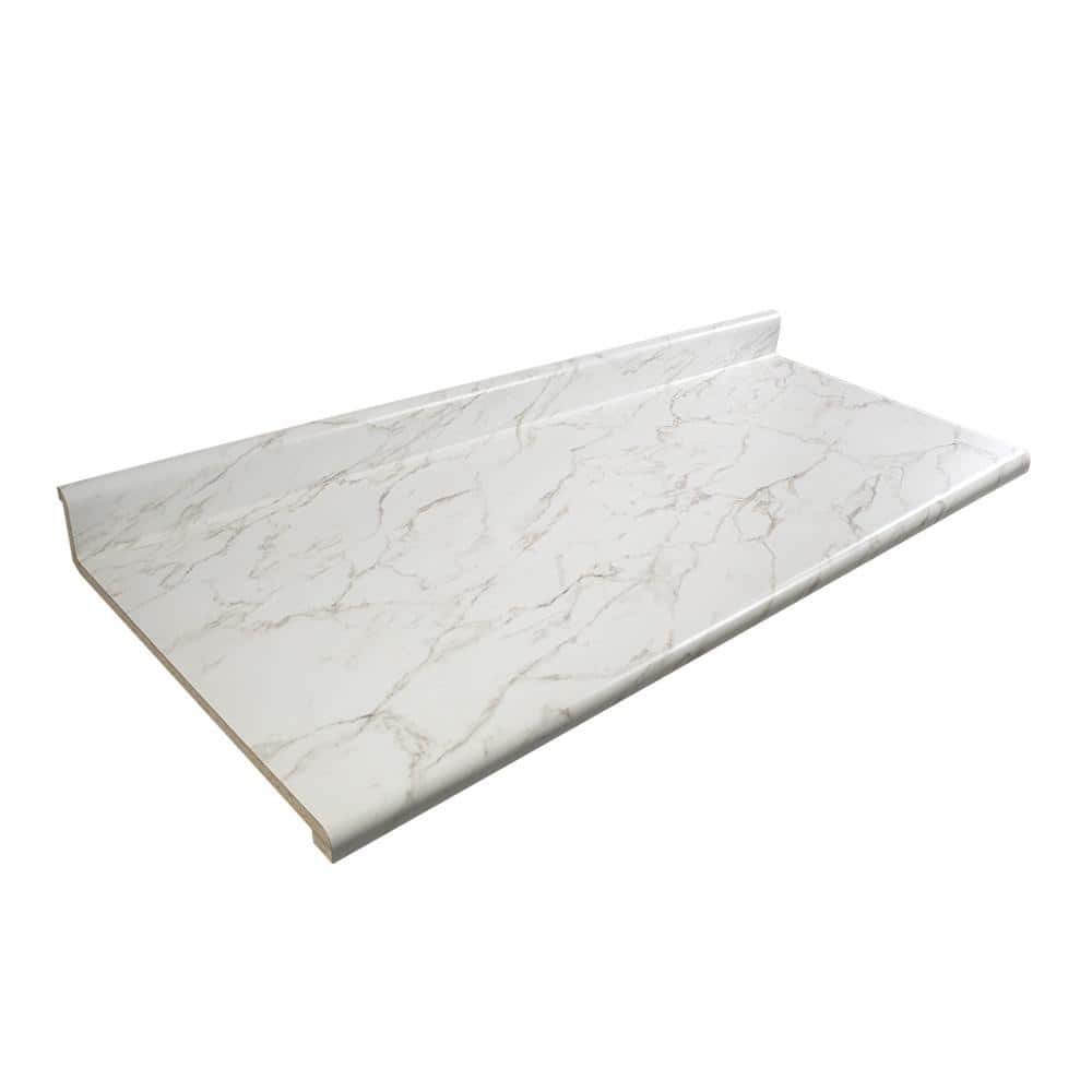 Hampton Bay Wilsonart 8 ft. Straight Laminate Countertop with Waterfall