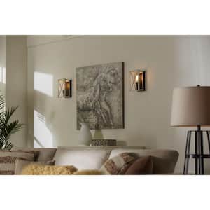 Briarwood Collection 1-Light Graphite Farmhouse Wall Sconce Light