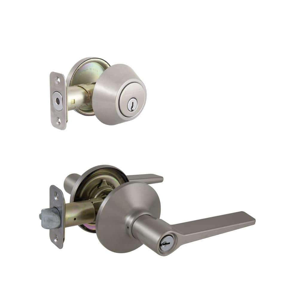 Freedom Satin Nickel Single Cylinder Combo Pack
