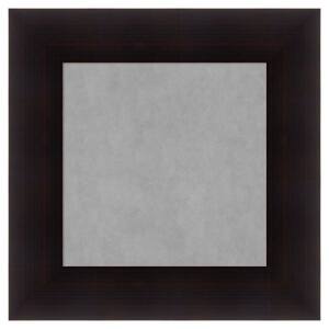 Portico Espresso 18 in. x 18 in. Framed Magnetic Board