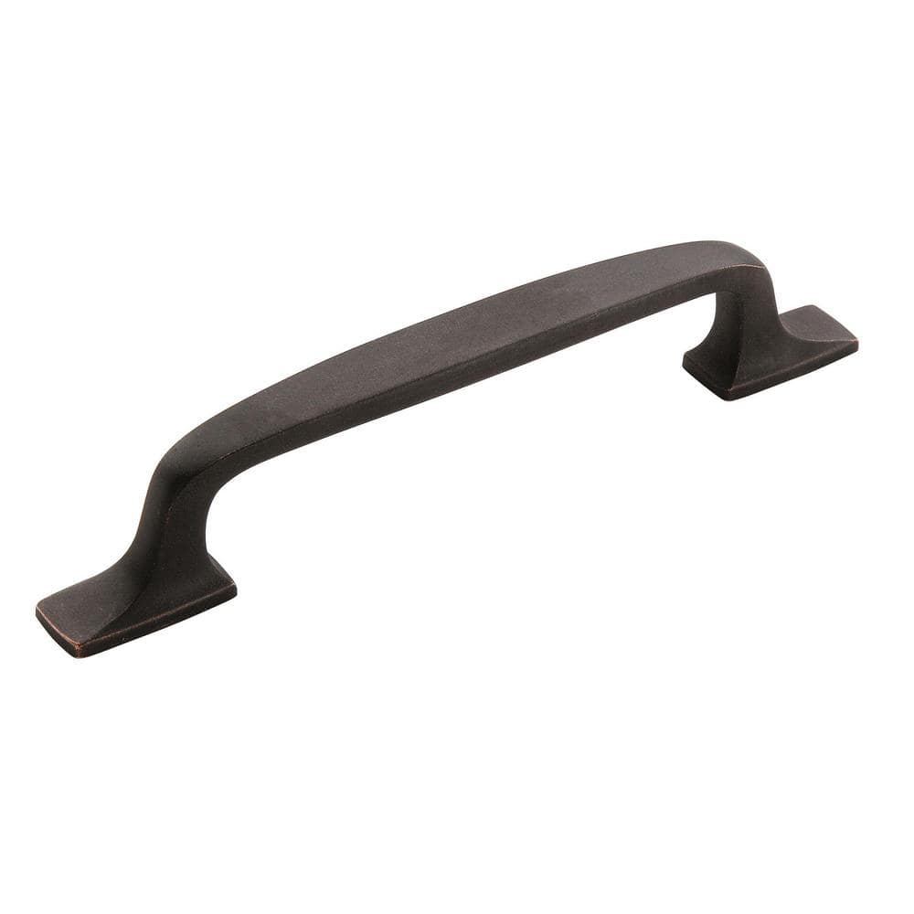 Highland Ridge 5-1/16 in. (128mm) Classic Dark Oiled Bronze Arch Cabinet Pu