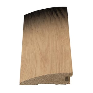 Cottontail 5/8 in. Thick x 2 in. Width x 78 in. Length Flush Reducer European White Oak Hardwood Trim