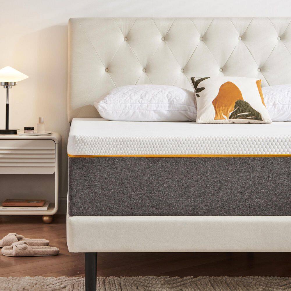 New KFTA Series Twin Medium Memory Foam 10 in. Bed-in-a-Box Mattress