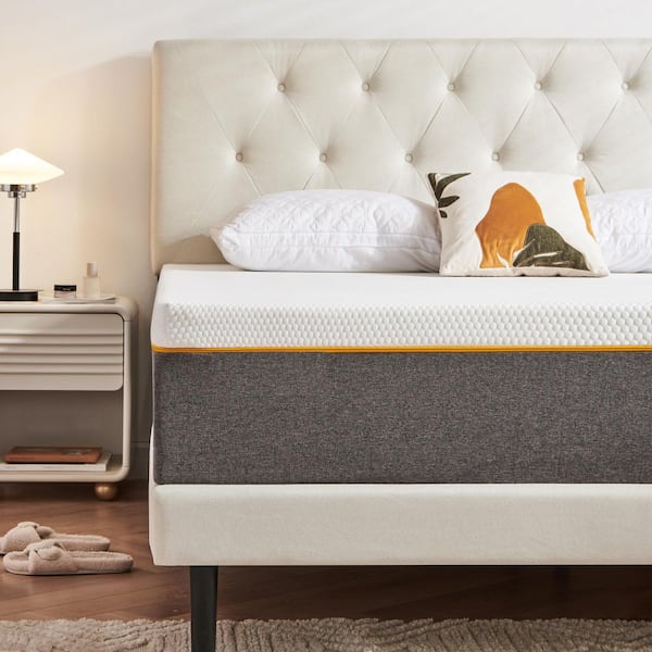 New KFTA Series Twin Medium Memory Foam 10 in. Bed-in-a-Box Mattress