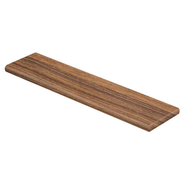 Cap A Tread Barnwood 47 in. Long x 12-1/8 in. Deep x 1-11/16 in. Height Vinyl Right Return to Cover Stairs 1 in. Thick