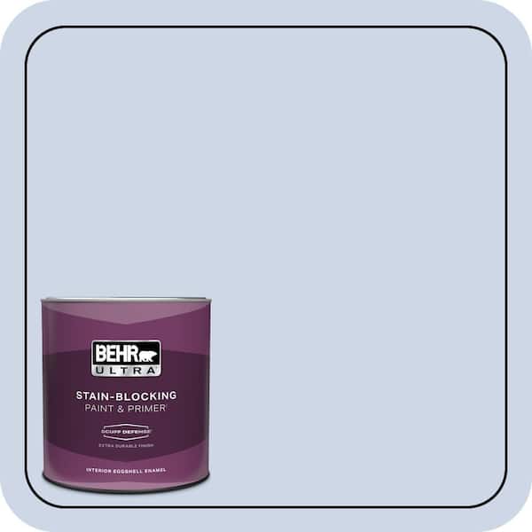 BEHR ULTRA 1 qt. #590A-2 Monet Lily Extra Durable Eggshell Enamel Interior Paint & Primer