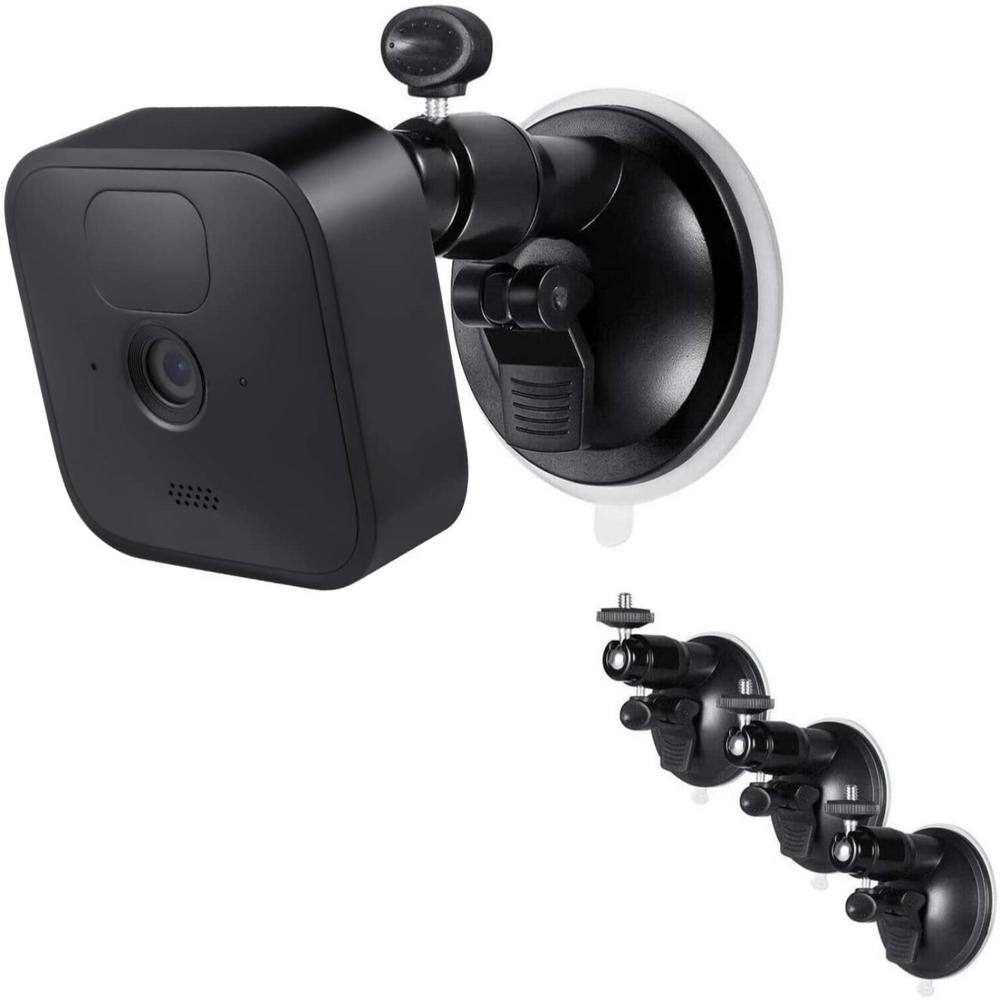 Wasserstein Suction Cup Mount with Universal Screw Adapter for Blink Outdoor,  Blink XT and Blink XT2 Camera in Black (3-Pack) BlinkXTSucBlkUSA - The Home  Depot