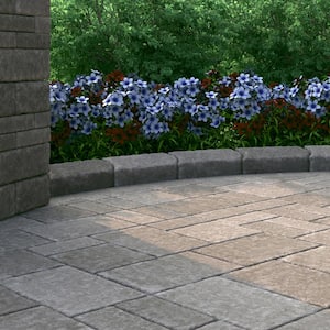 RumbleStone Rec 10.5 in. x 7 in. x 1.75 in. Greystone Concrete Paver (192 Pcs. / 98 Sq. ft. / Pallet)