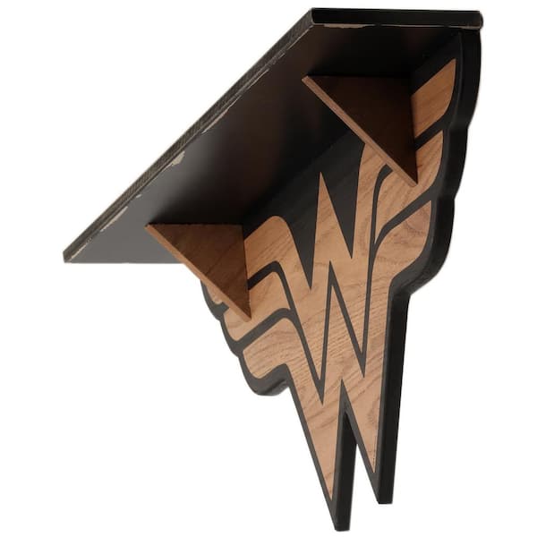 DC Wonder Woman Distressed Wood Shelf