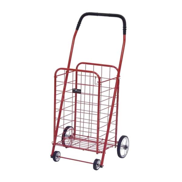 Easy Wheels Mini Shopping Cart in Red