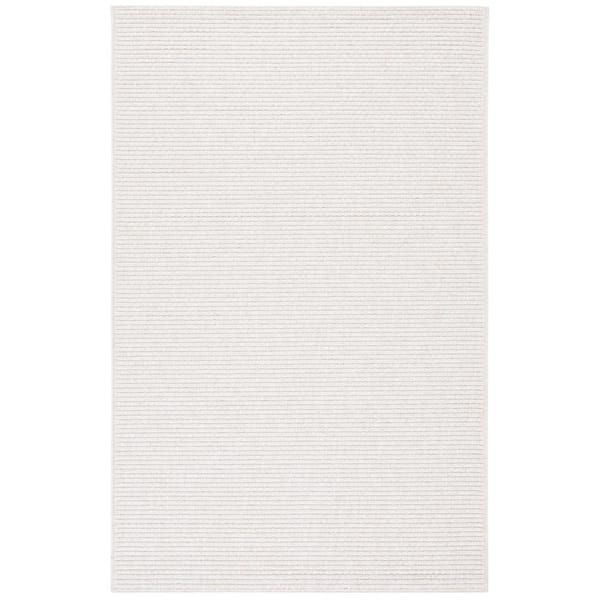 SAFAVIEH Sisal All-Weather Ivory 4 ft. x 6 ft. Solid Woven Indoor/Outdoor Area Rug