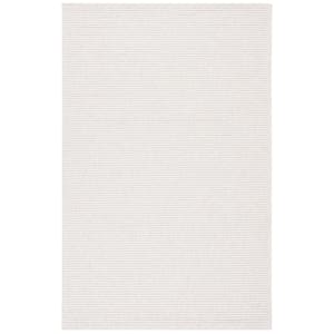 Sisal All-Weather Ivory 5 ft. x 8 ft. Solid Woven Indoor/Outdoor Area Rug