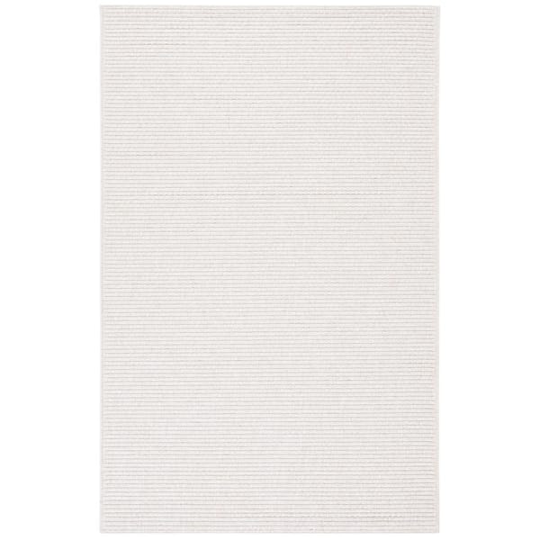 SAFAVIEH Sisal All-Weather Ivory 8 ft. x 10 ft. Solid Woven Indoor/Outdoor Area Rug