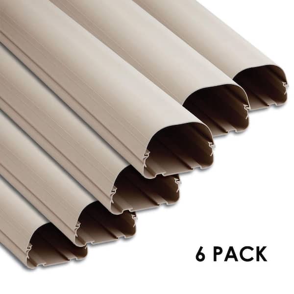 RectorSeal Fortress Lineset Covers 3.5 in. Duct 7.5 ft. Length
