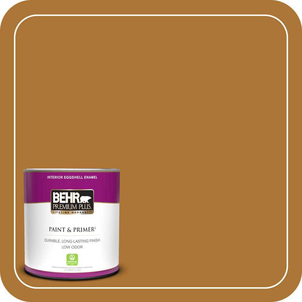 1 qt. #S-H-320 Enchanting Ginger Eggshell Enamel Low Odor Interior Paint & Primer price history on PriceWatchPro