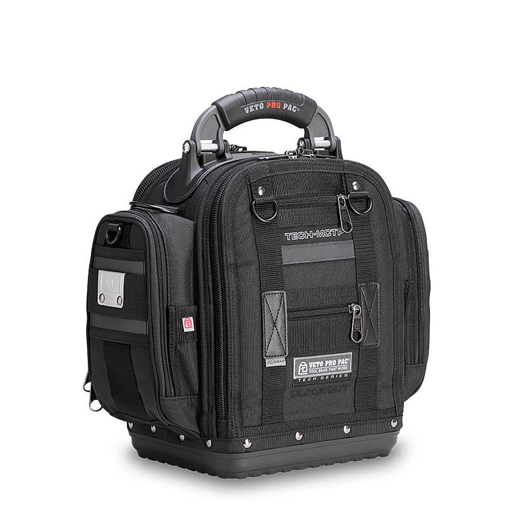 TECH-MCTP Blackout Customizable Medium Compact Service Tool Bag w/ Meter Pockets price history on PriceWatchPro