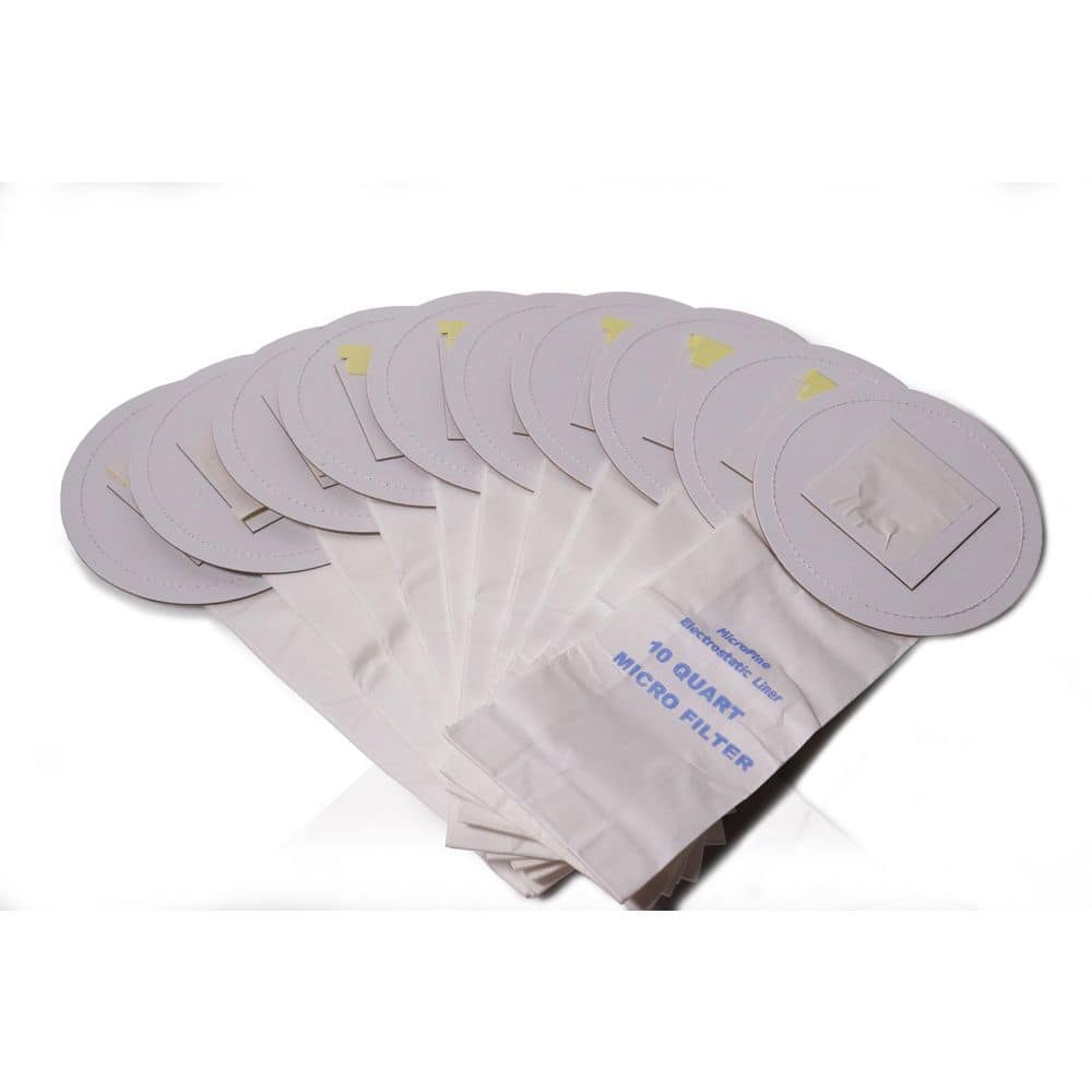 10-Pack of Sealed Bags for Commercial 10 QT. Backpack Vacuum price history on PriceWatchPro