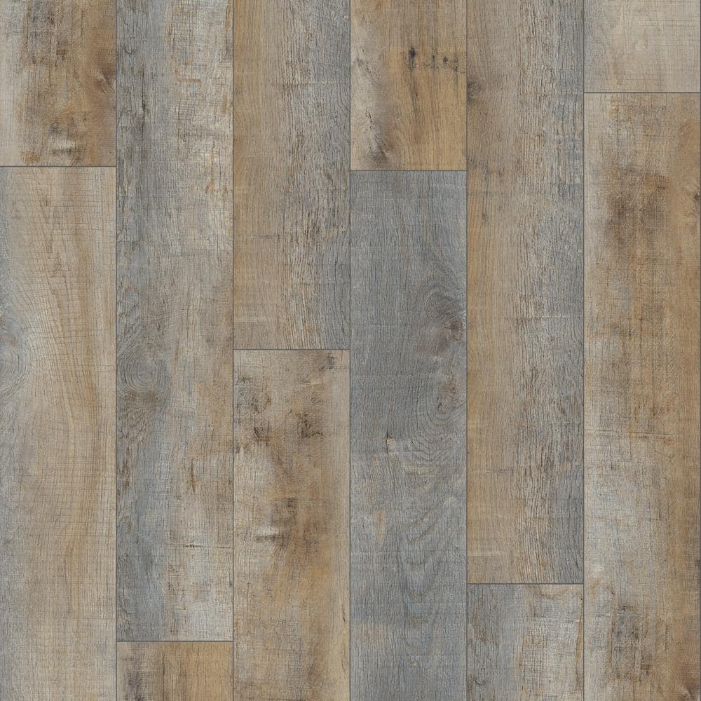 Take Home Sample - Grey Restoration Oak Waterproof Laminate Floor Tile Flooring price history on PriceWatchPro